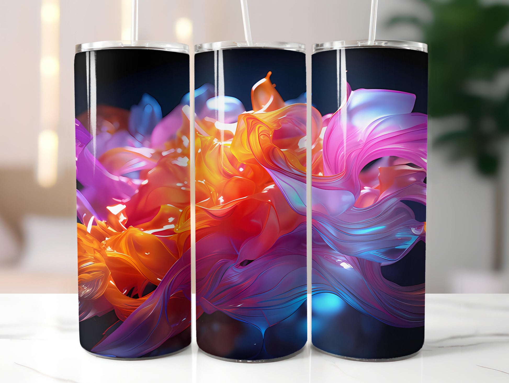 Neon Spring 5 Tumbler Wrap - CraftNest