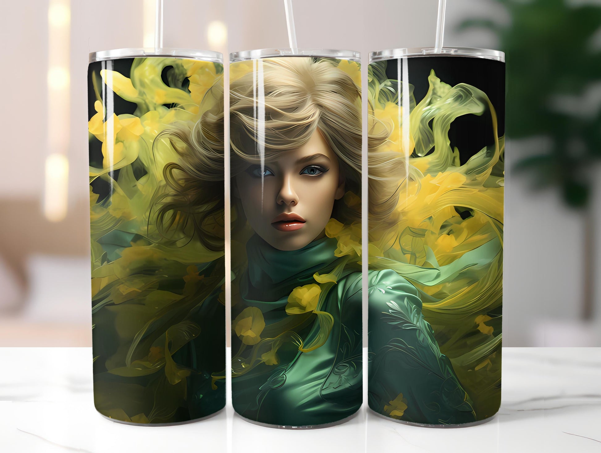 Neon Spring 5 Tumbler Wrap - CraftNest