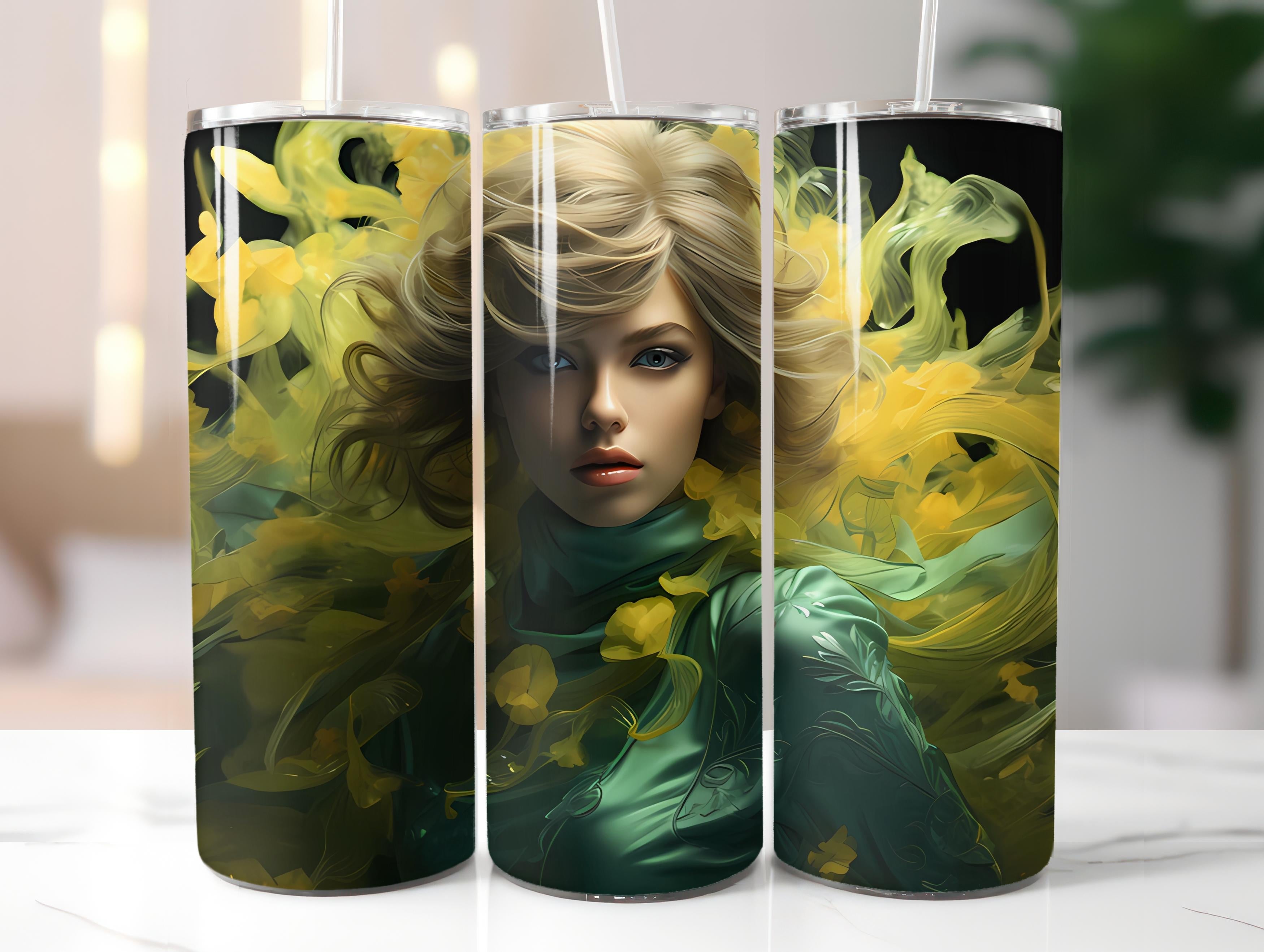 Neon Spring 5 Tumbler Wrap - CraftNest