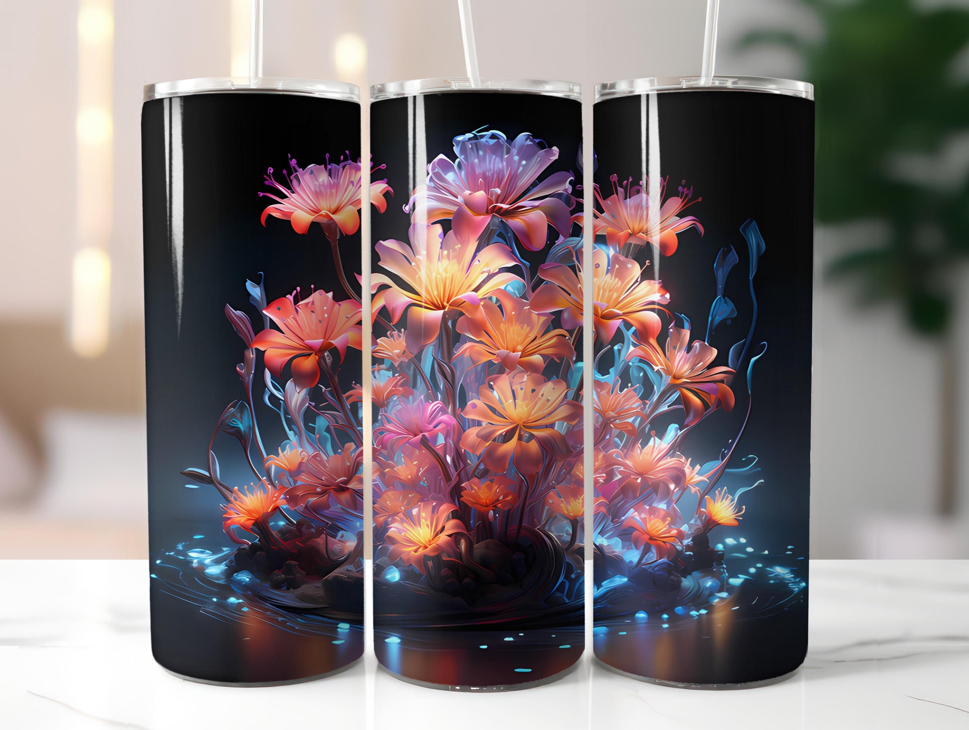 Neon Spring 1 Tumbler Wrap - CraftNest