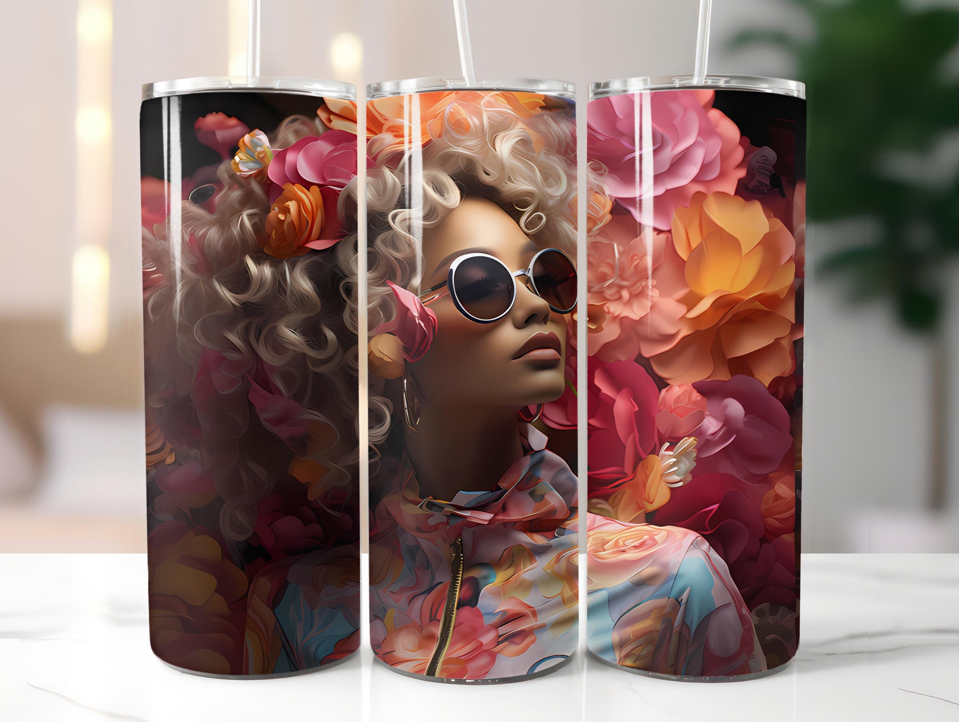 Neon Spring 2 Tumbler Wrap - CraftNest