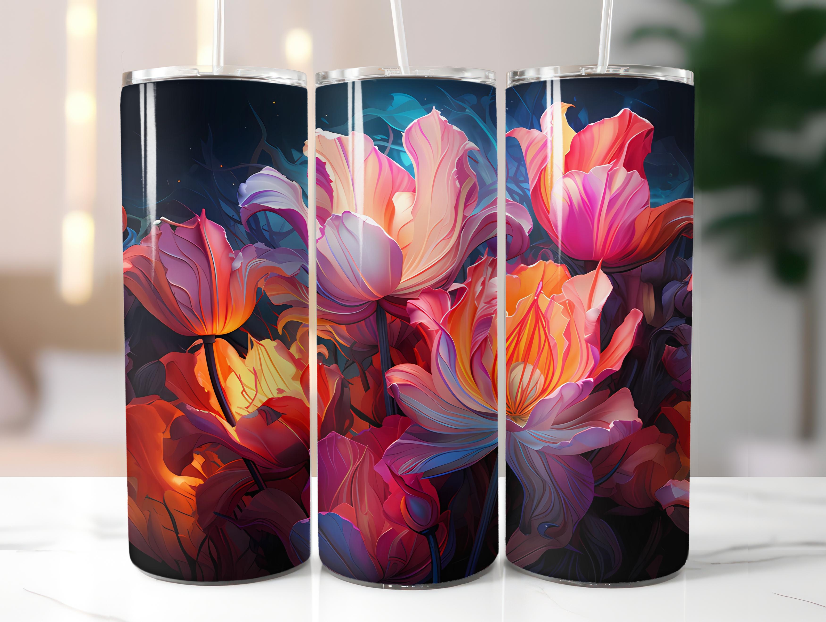 Neon Spring 3 Tumbler Wrap - CraftNest