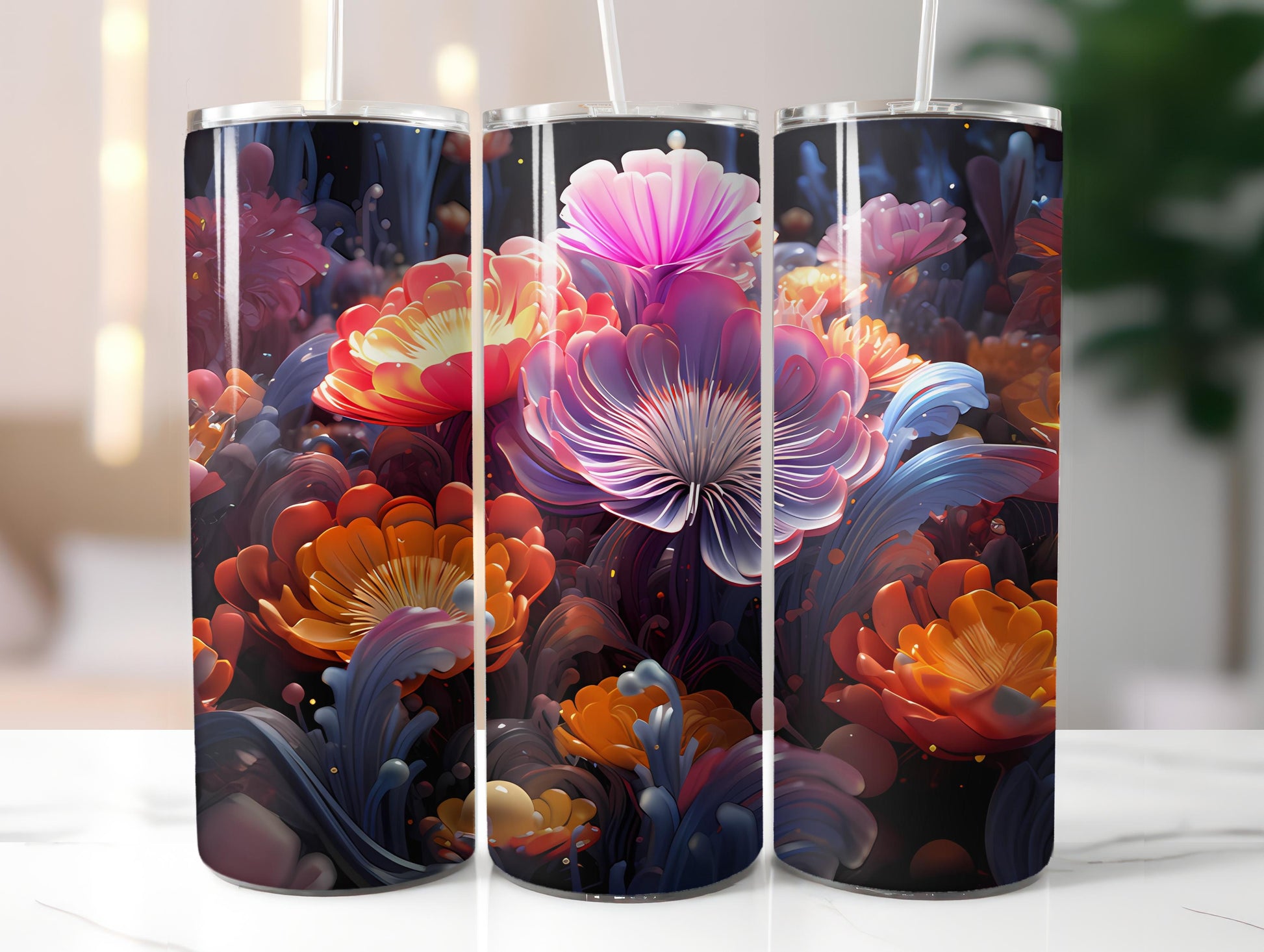 Neon Spring 5 Tumbler Wrap - CraftNest
