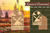 Netherland Laser Cut Ornament Clipart Bundle