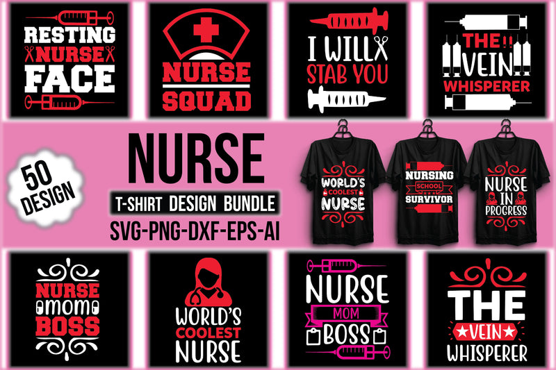 Nurse SVG Bundle 1 - CraftNest - Digital Crafting and Art