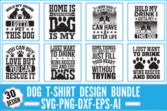 Dog Design SVG Bundle 4 - CraftNest - Digital Crafting and Art
