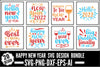 New Year 2026 SVG Bundle