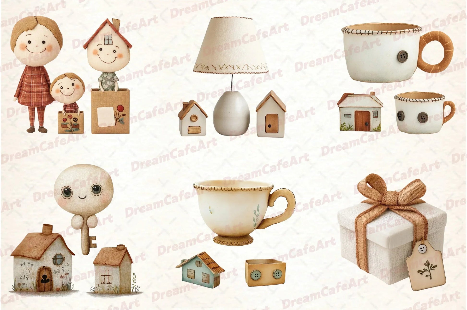 New Home Clipart Bundle - CraftNest - Digital Crafting and Art