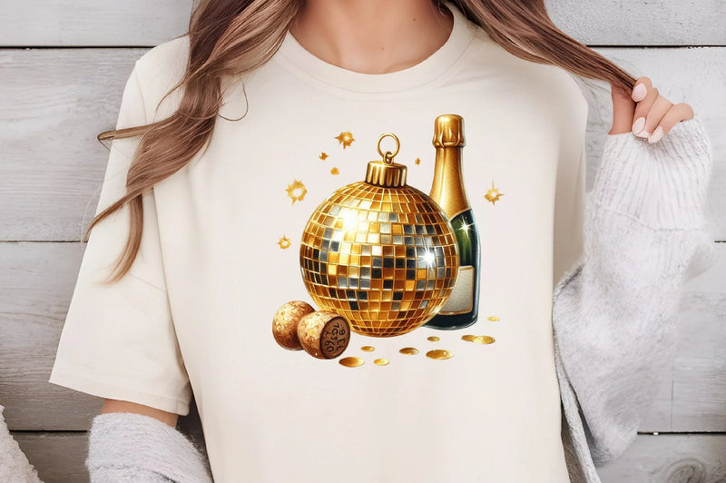 New Year Disco Balls Clipart Bundle - CraftNest - Digital Crafting and Art