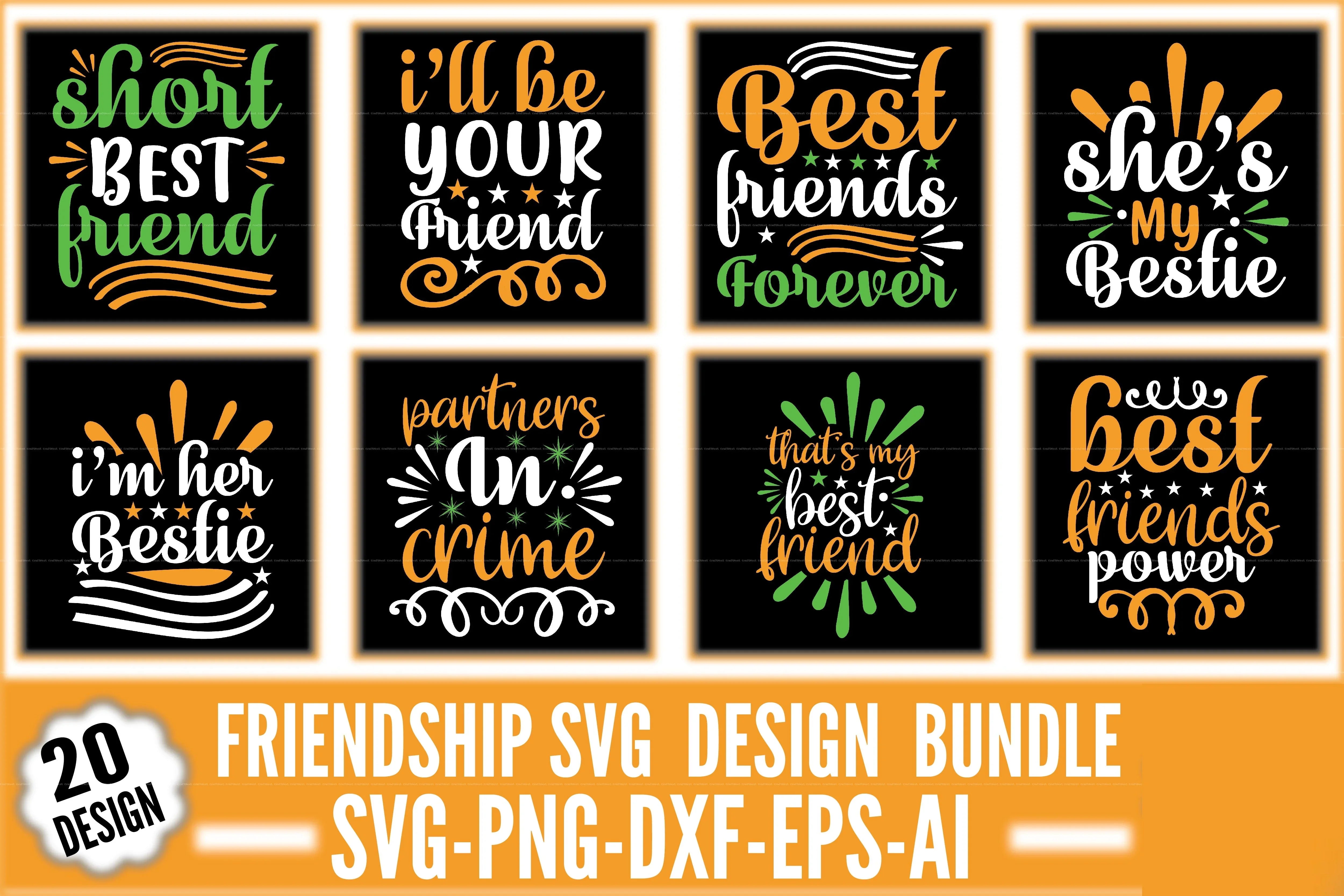 Friendship SVG Bundle