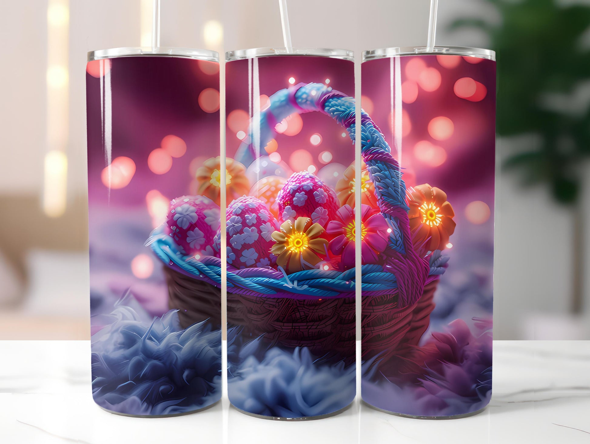 Nineties Easter 4 Tumbler Wrap - CraftNest