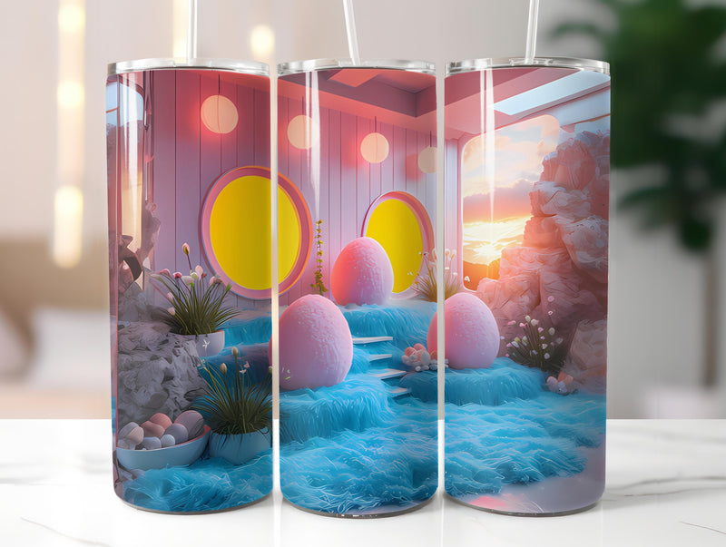 Nineties Easter 5 Tumbler Wrap - CraftNest