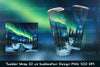 Northern Lights Aurora Tumbler Wrap