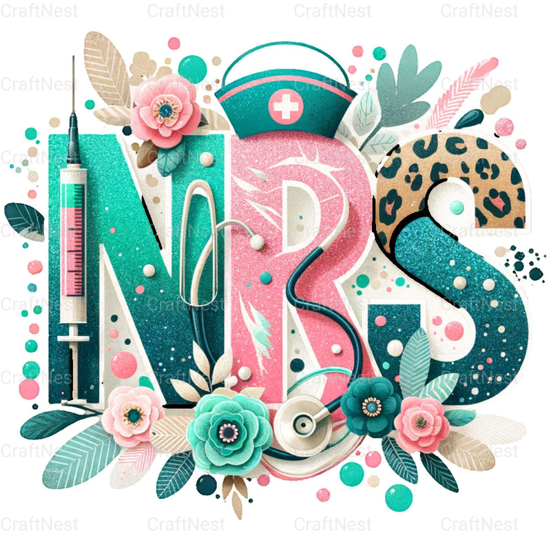 Nurse Design T-Shirt - CraftNest - Digital Crafting and Art