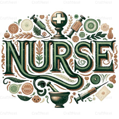 Nurse Design T-Shirt - CraftNest - Digital Crafting and Art