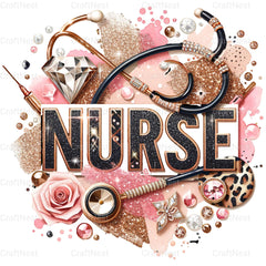 Nurse Design T-Shirt - CraftNest - Digital Crafting and Art