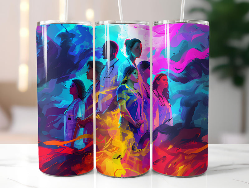 Nurse Profession 2 Tumbler Wrap - CraftNest - Digital Crafting and Art