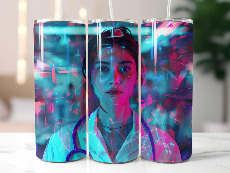 Nurse Profession 1 Tumbler Wrap - CraftNest - Digital Crafting and Art