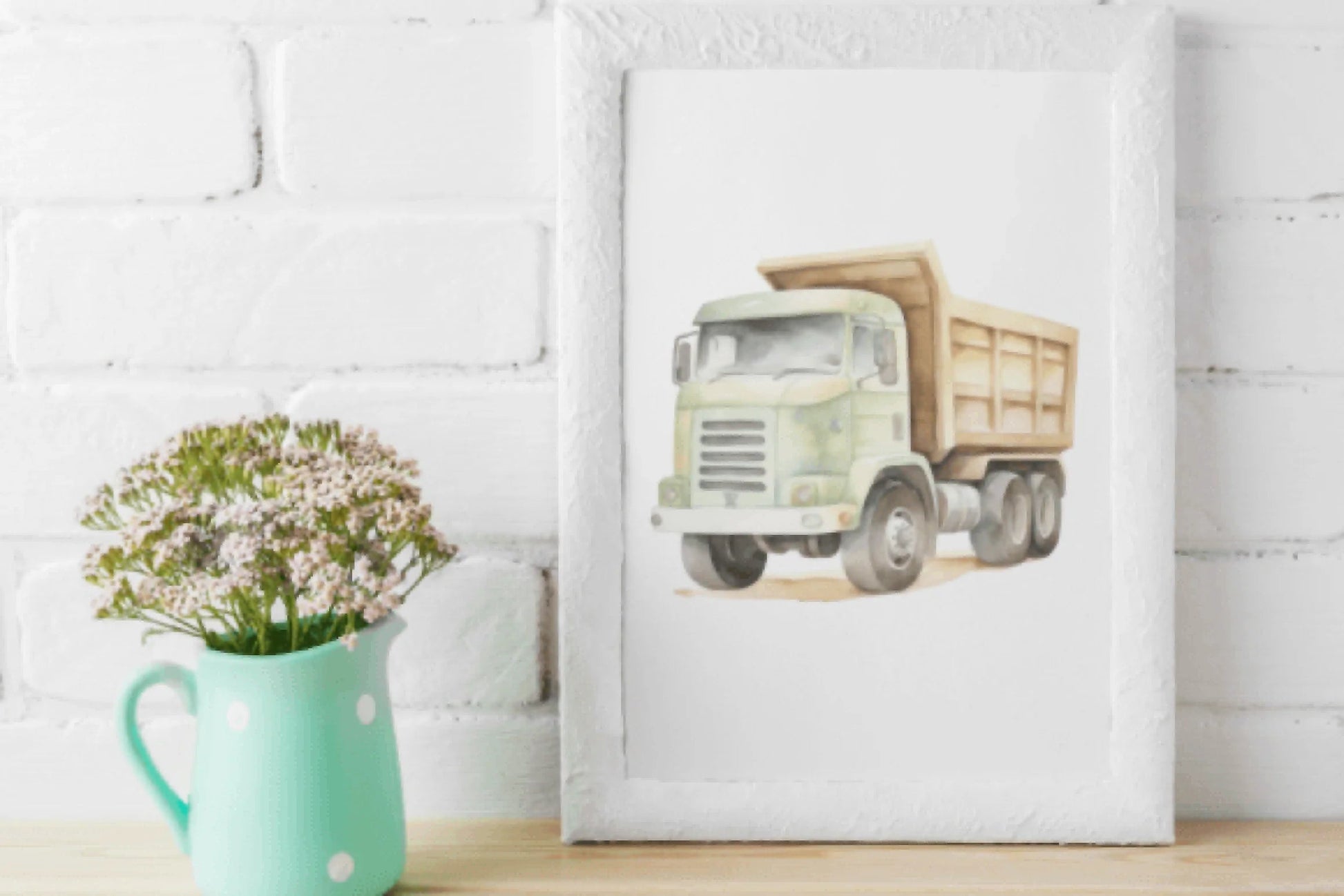 Ultimate Nursery Construction Dump Trucks Clipart Bundle - CraftNest - Digital Crafting and Art