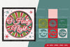 O Holy Night Retro Style Layered Papercut SVG Bundle