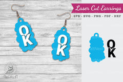 Laser Cut Earrings SVG Bundle - CraftNest - Digital Crafting and Art