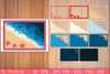 Ocean Shadow Box SVG Bundle for Cricut