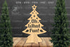 Oh What Fun Christmas Tree Laser Cut Home Decor Clipart Bundle