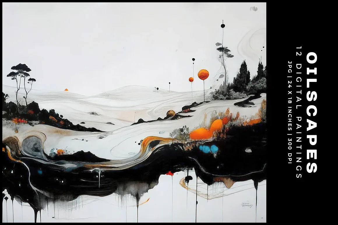 Oilscapes - Wall Art - CraftNest - Digital Crafting and Art