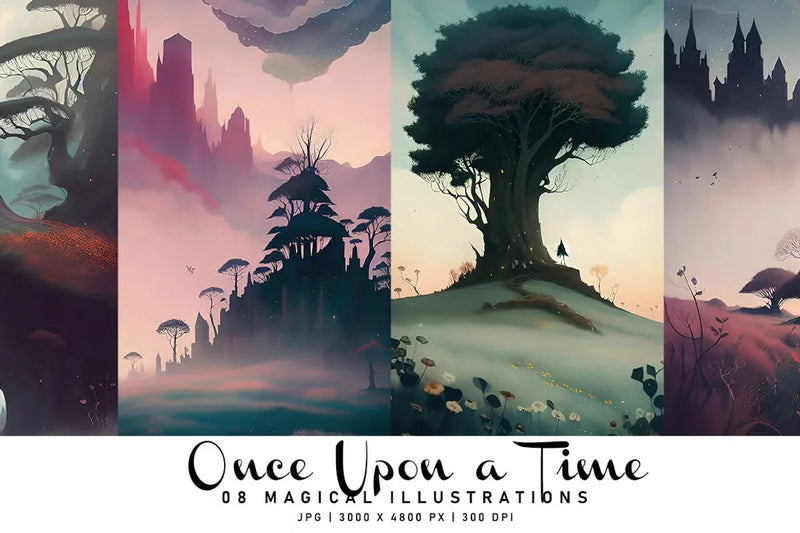 Once Upon a Time - Fantasy - CraftNest - Digital Crafting and Art