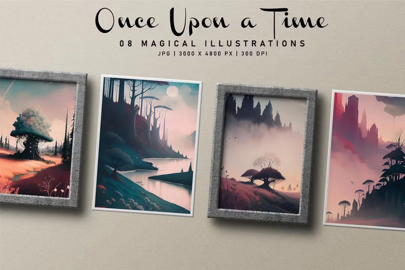 Once Upon a Time - Fantasy - CraftNest - Digital Crafting and Art
