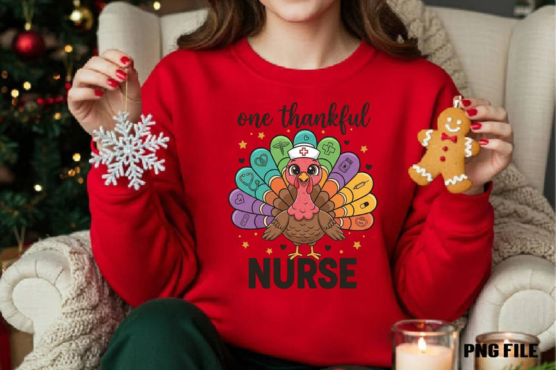 Thankful Nurse Turkey Clipart Bundle - CraftNest - Digital Crafting and Art