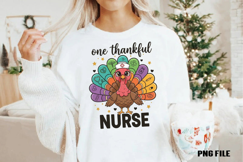 Thankful Nurse Turkey Clipart Bundle - CraftNest - Digital Crafting and Art
