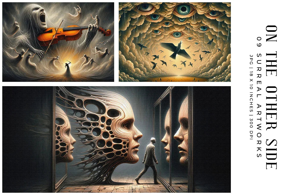 On the Other Side - Wall Art - CraftNest - Digital Crafting and Art