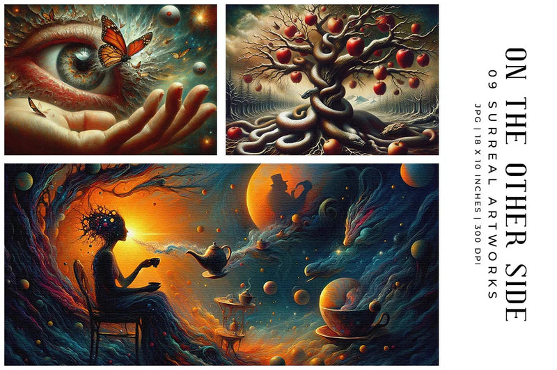 On the Other Side - Wall Art - CraftNest - Digital Crafting and Art