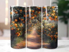 Orange 7 Tumbler Wrap - CraftNest - Digital Crafting and Art