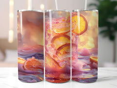 Orange 6 Tumbler Wrap - CraftNest - Digital Crafting and Art