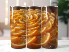 Orange 7 Tumbler Wrap - CraftNest - Digital Crafting and Art