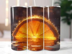 Orange 6 Tumbler Wrap - CraftNest - Digital Crafting and Art