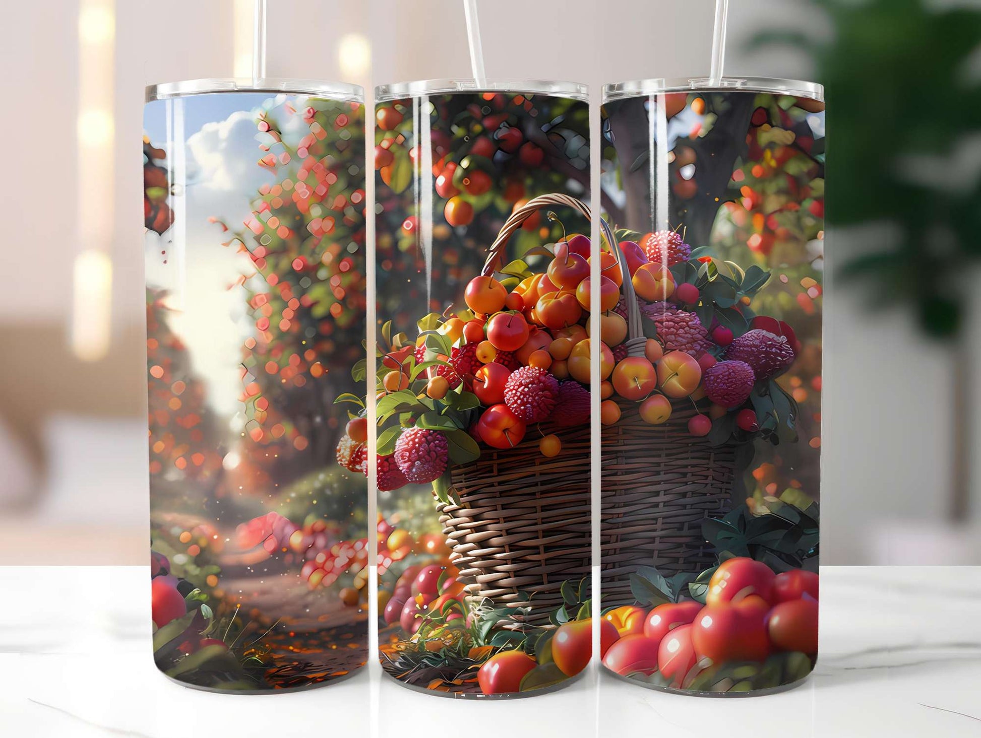 Orchard Harvest 6 Tumbler Wrap - CraftNest - Digital Crafting and Art