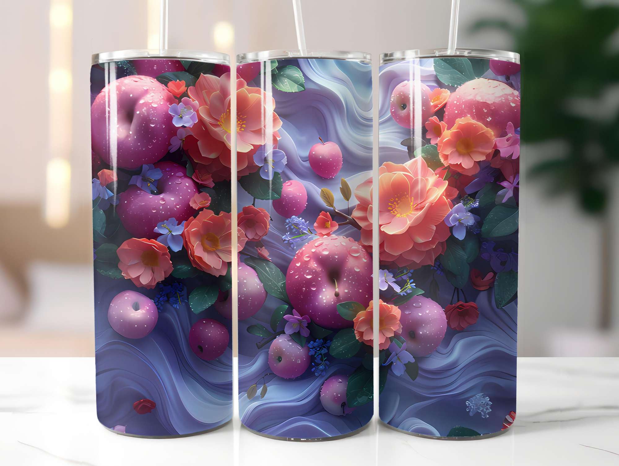 Orchard Harvest 2 Tumbler Wrap - CraftNest - Digital Crafting and Art