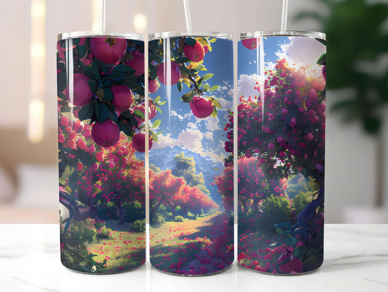 Orchard Harvest 8 Tumbler Wrap - CraftNest - Digital Crafting and Art
