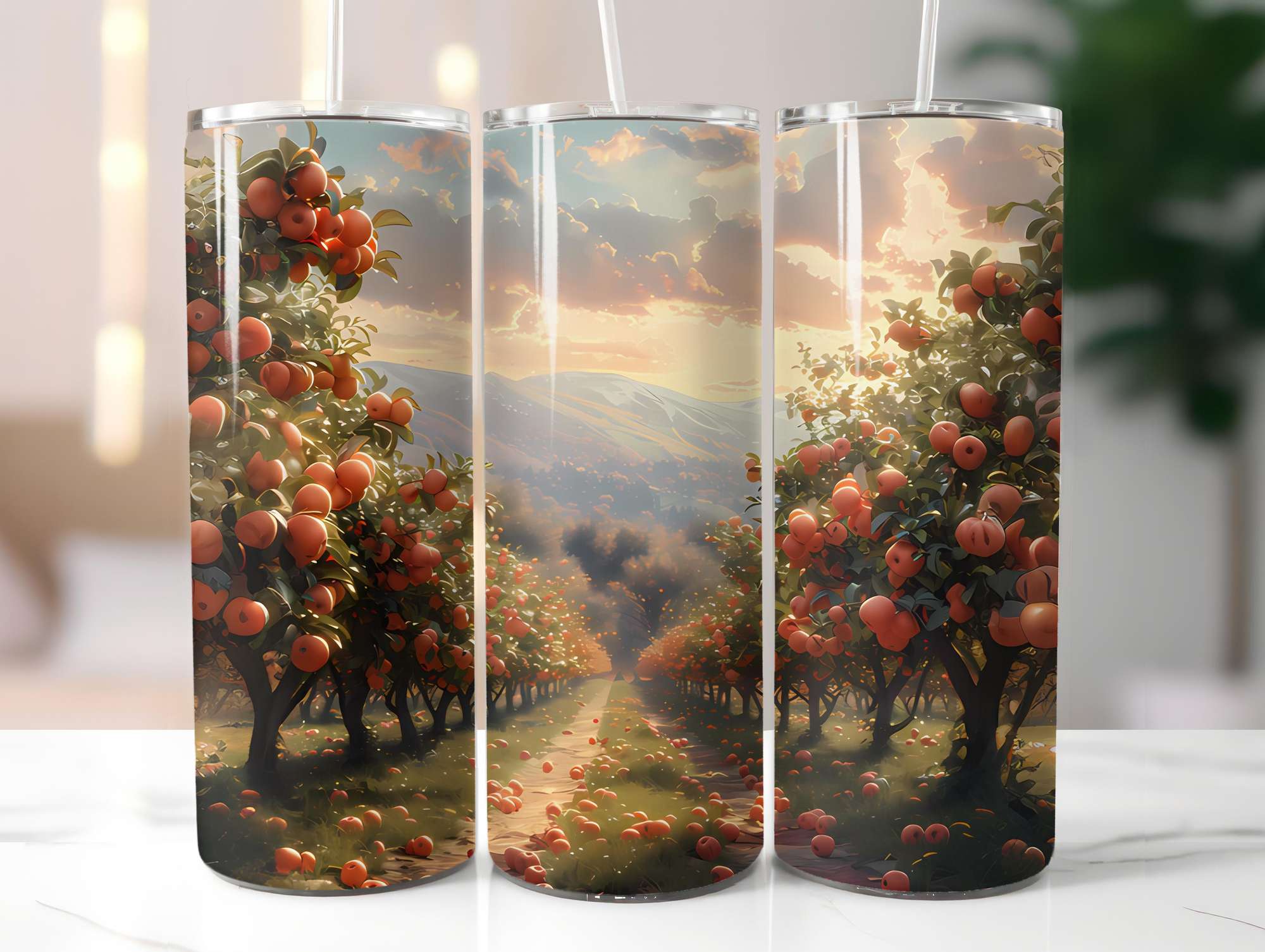 Orchard Harvest 6 Tumbler Wrap - CraftNest - Digital Crafting and Art