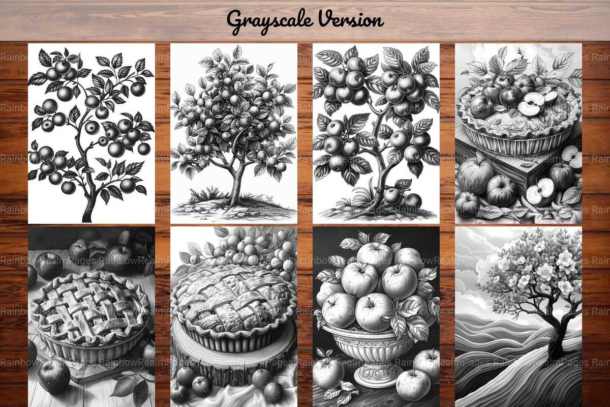 Orchard Harvest Coloring Books - CraftNest - Digital Crafting and Art