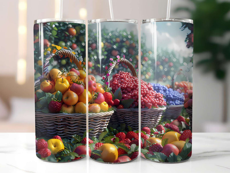 Orchard Harvest 6 Tumbler Wrap - CraftNest - Digital Crafting and Art