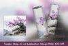 Orchid Valley Tumbler Wrap