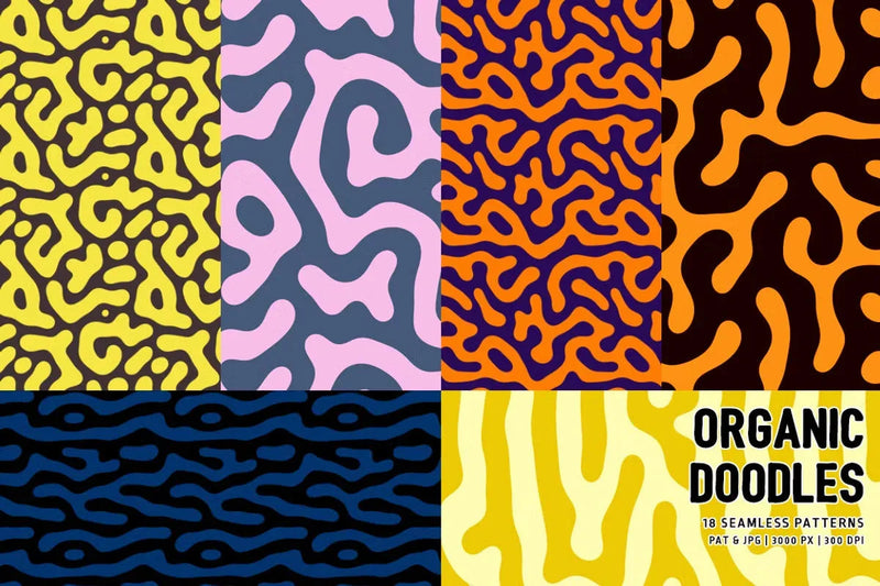 Organic Doodles - Exotic & Ethnic - CraftNest - Digital Crafting and Art