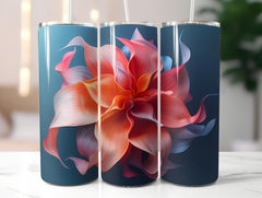 Origami Flowers Tumbler Wrap - CraftNest - Digital Crafting and Art