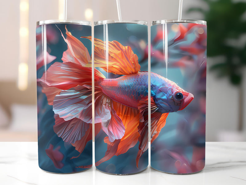 Origami Flowers Tumbler Wrap - CraftNest - Digital Crafting and Art