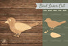 Oriole Bird Laser Cut Decoration Clipart Bundle