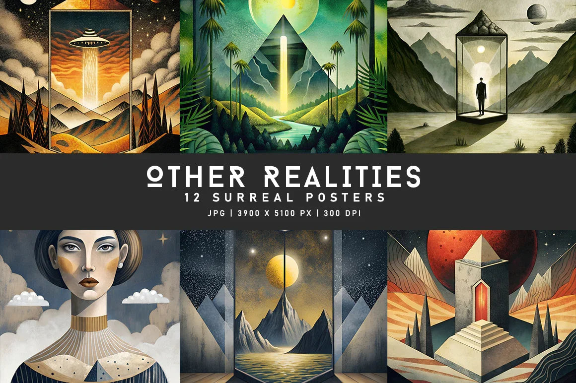 Other Realities - Wall Art - CraftNest - Digital Crafting and Art